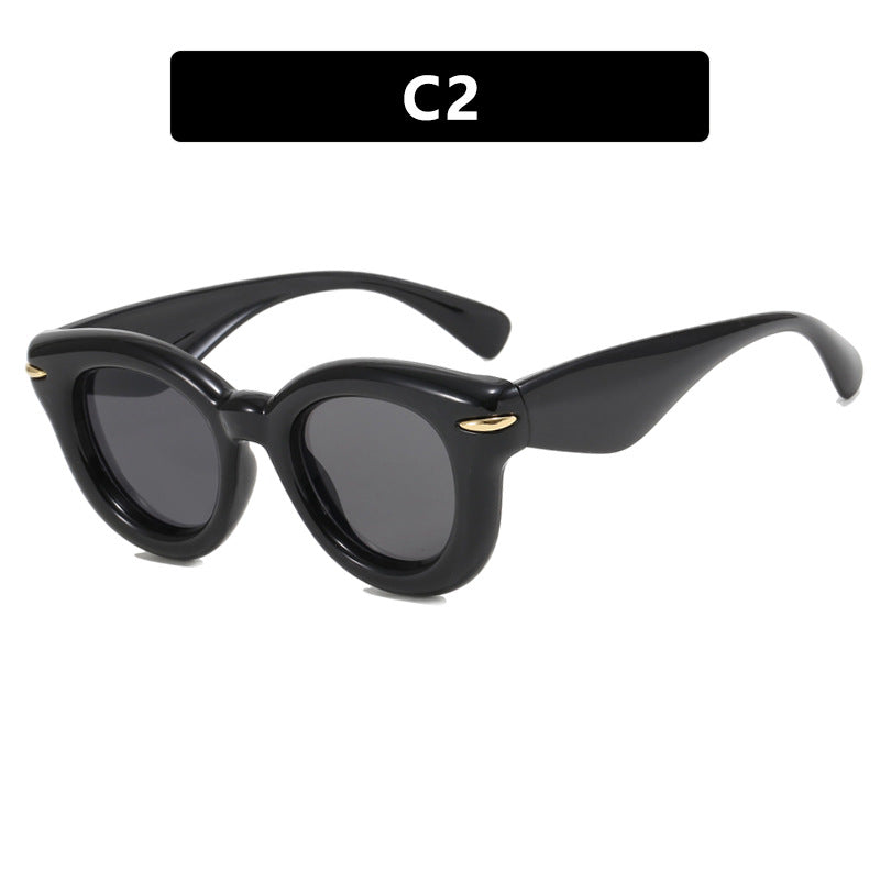 Damen Retro-Sonnenbrille im eleganten Katzenaugen-Design Brehn