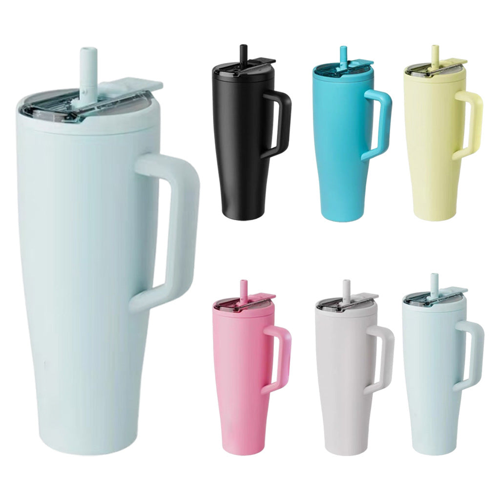Damen Praktischer Isolier-Trinkbecher mit ergonomischem Griff Brehn