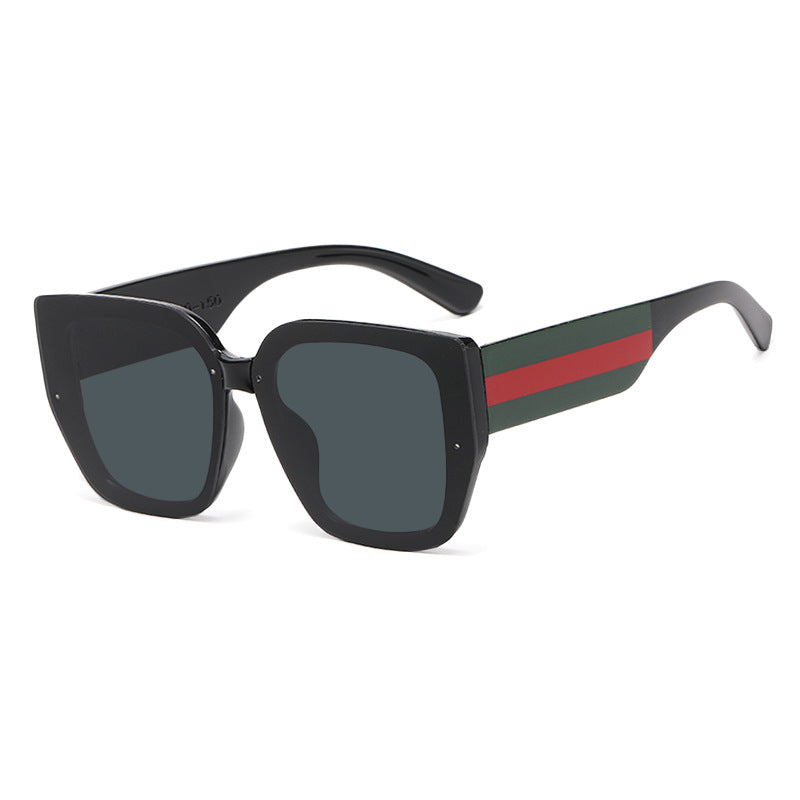Damen oversized Sonnenbrille mit modischem Rahmen und UV-Schutz Brehn