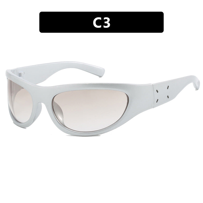 Damen sportliche Sonnenbrille mit ergonomischem Design und umfangreichem UV-Schutz Brehn