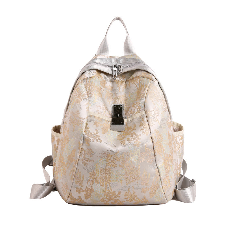 Elegante floral gemusterte Rucksack Brehn