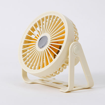 Unisex Kompakt Wiederaufladbarer Mini Schreibtischventilator Brehn