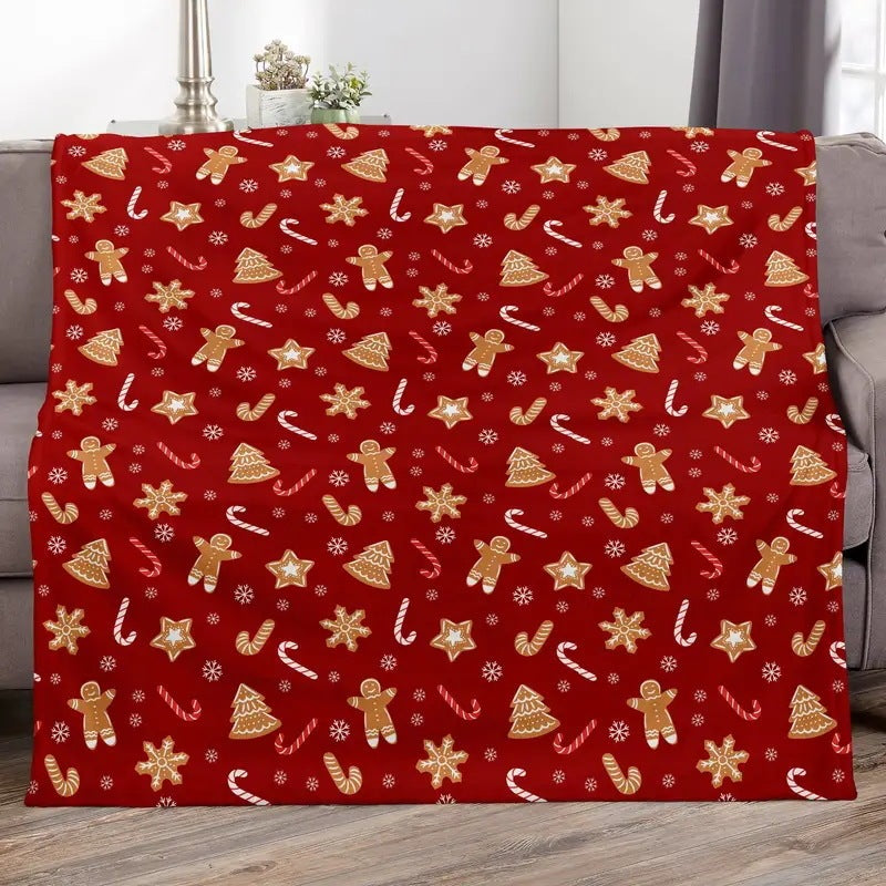Urlaubsbedingte Fleece-Wurfdecke