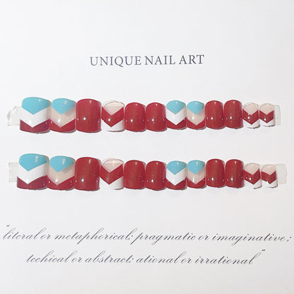 Künstlerisches Press-On Nageldesign Kit