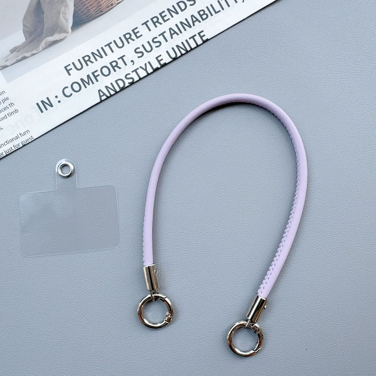 Premium langlebiger Schlüsselband mit Metallclips Brehn