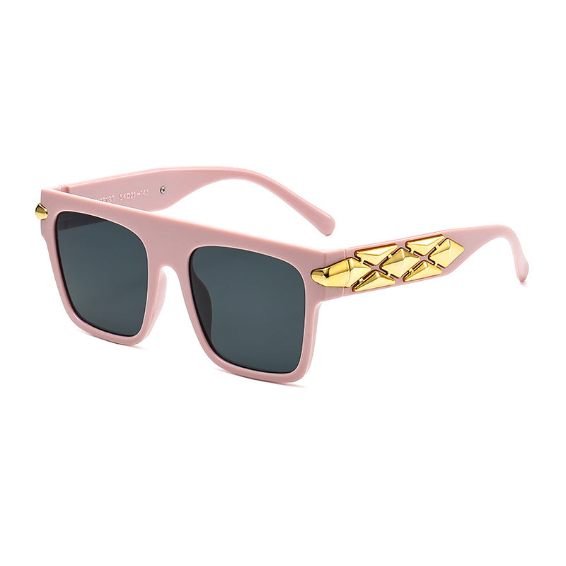Damen elegante Designer-Sonnenbrille mit luxuriösen Rahmenakzenten Brehn