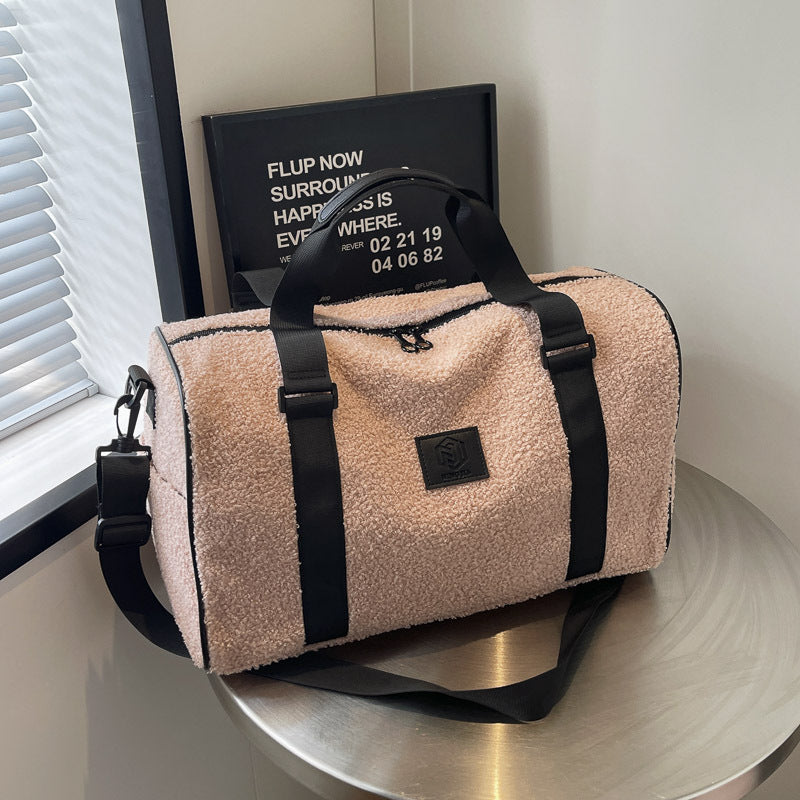Gemütliche fleecegefütterte Reisetasche Brehn