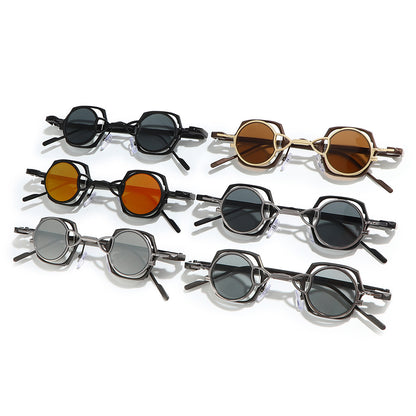 Futuristische Doppel-Objektiv-Schutzbrille Brehn