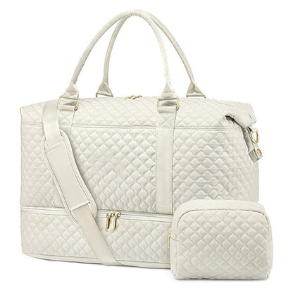 Vielseitige Gesteppten Weekender-Tasche Brehn