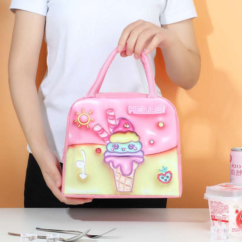 Niedliche cartoon-themed Lunchbox Brehn
