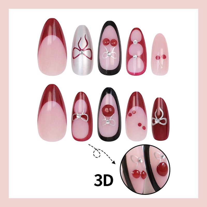 Kunstnagelset mit einzigartigen Designs Brehn