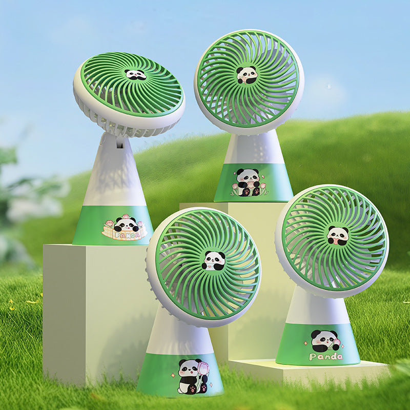 Unisex Tragbarer Handventilator im kreativen Panda-Design Brehn