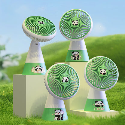 Unisex Tragbarer Handventilator im kreativen Panda-Design Brehn