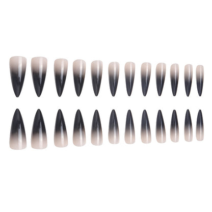 Ombre Stiletto Nagelverlängerungen Brehn