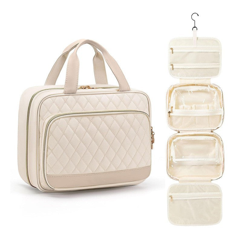 Gepolsterte Kosmetik-Organizer Tasche mit Strukturierter Außenseite Brehn