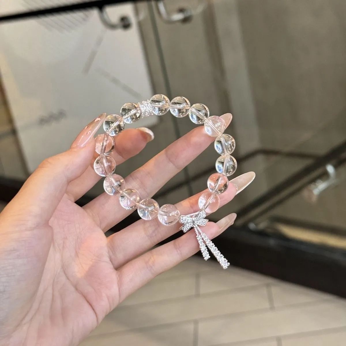 Crystal Bow Bracelet Brehn