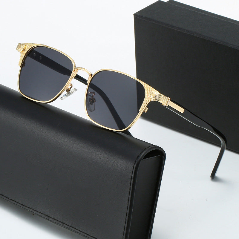 Damen modische Korrektionsbrille mit filigranem Metallrahmen Brehn