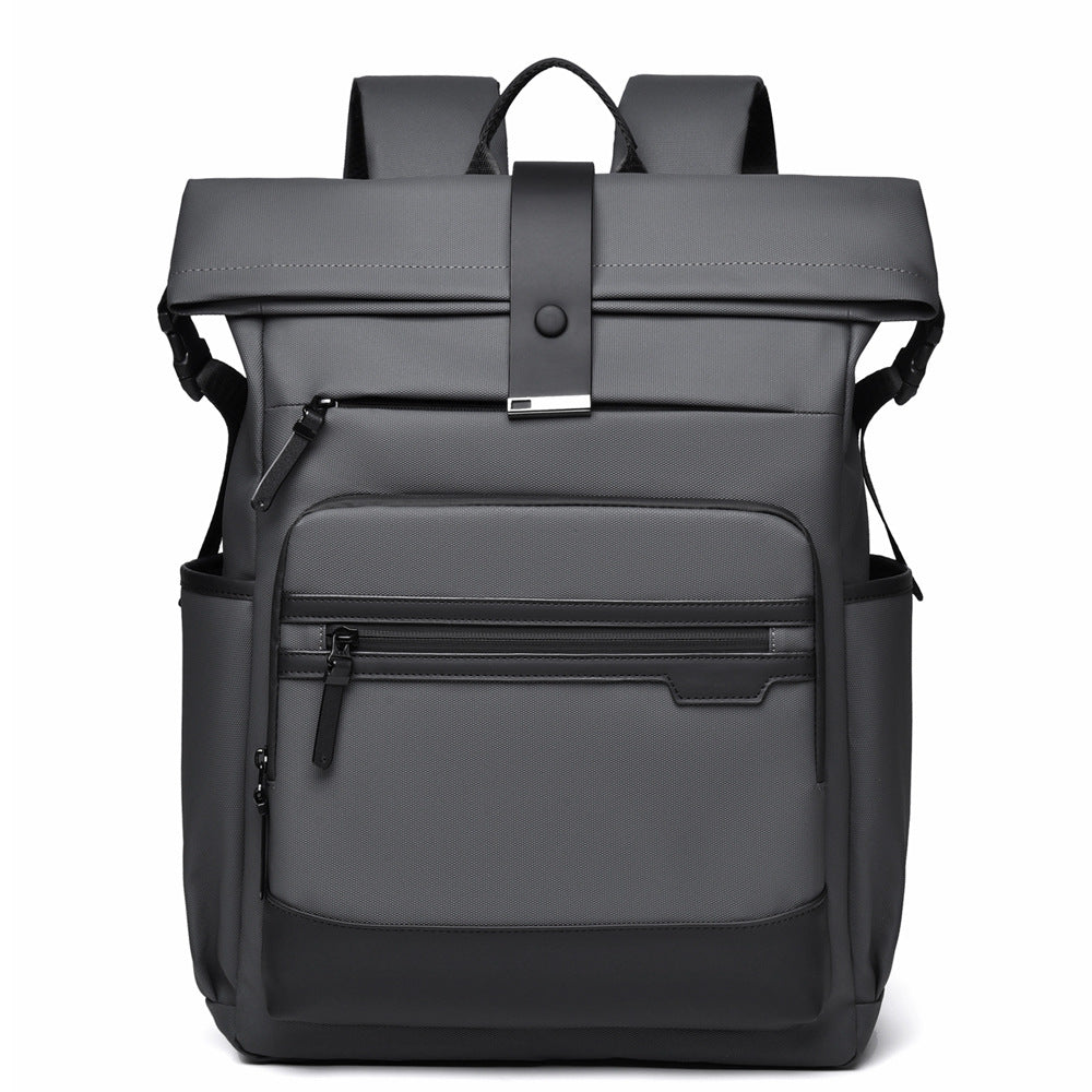 Stylischer Roll-Top Reise-Rucksack Brehn
