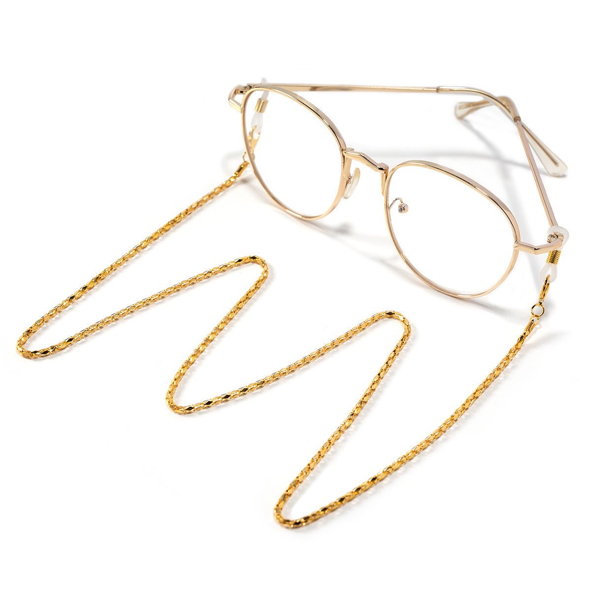 Stylische Metall Sonnenbrillen Kette Brehn