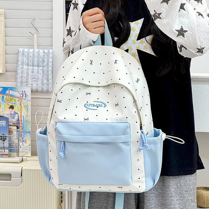 Stylischer gemusterter Rucksack Brehn