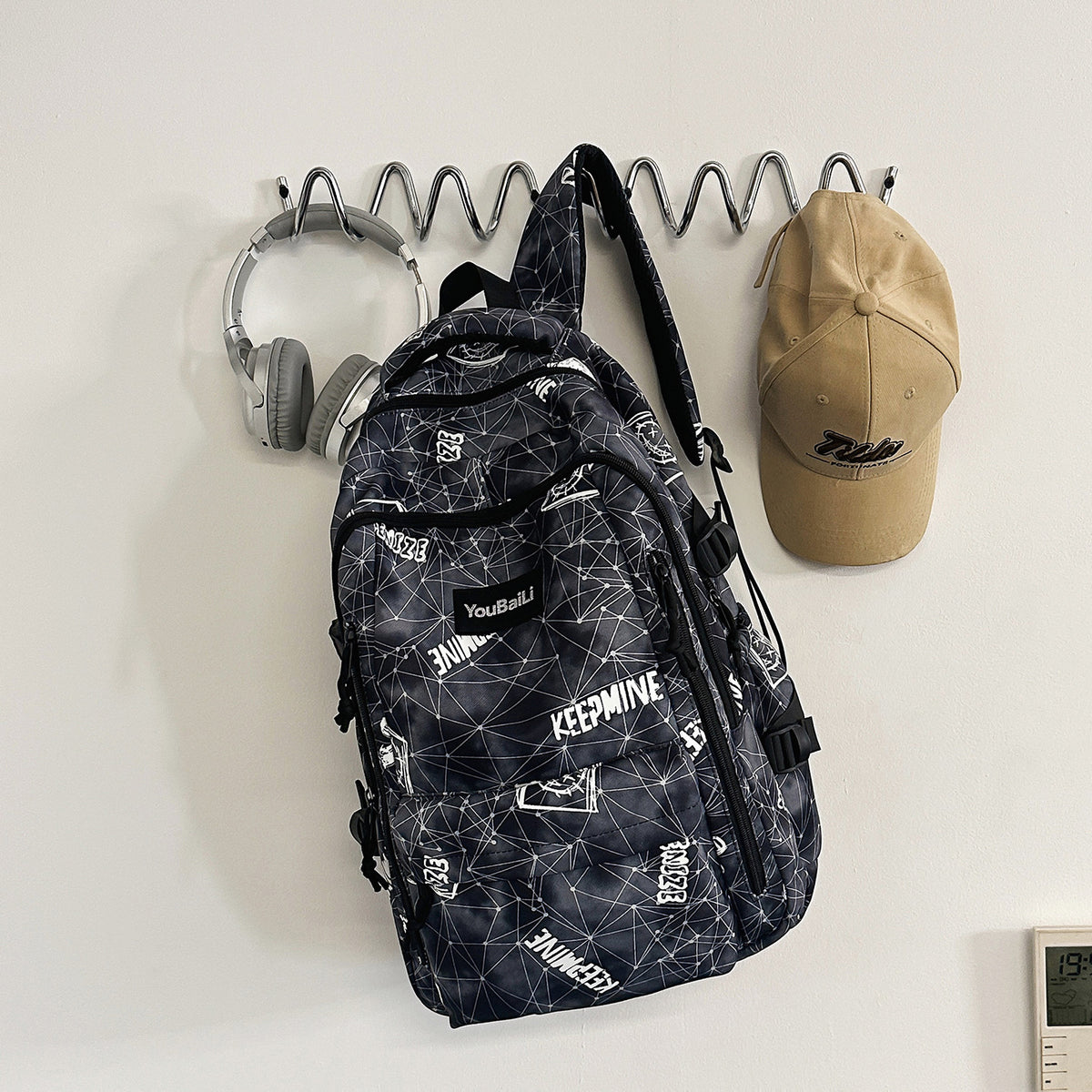 Trendiger Gemusterter Rucksack Brehn