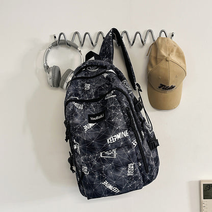 Trendiger Gemusterter Rucksack Brehn