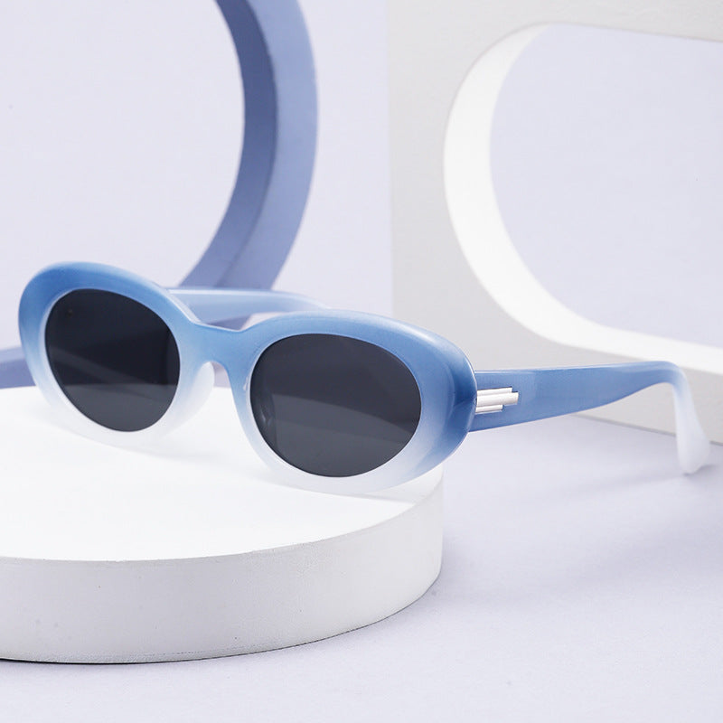 Damen modische Cat-Eye Brille mit trendy Dickrahmen Brehn