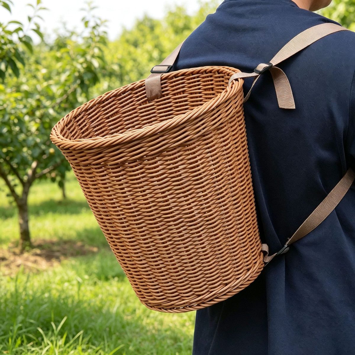 Vielseitiger Utility Woven Einkaufskorb Brehn