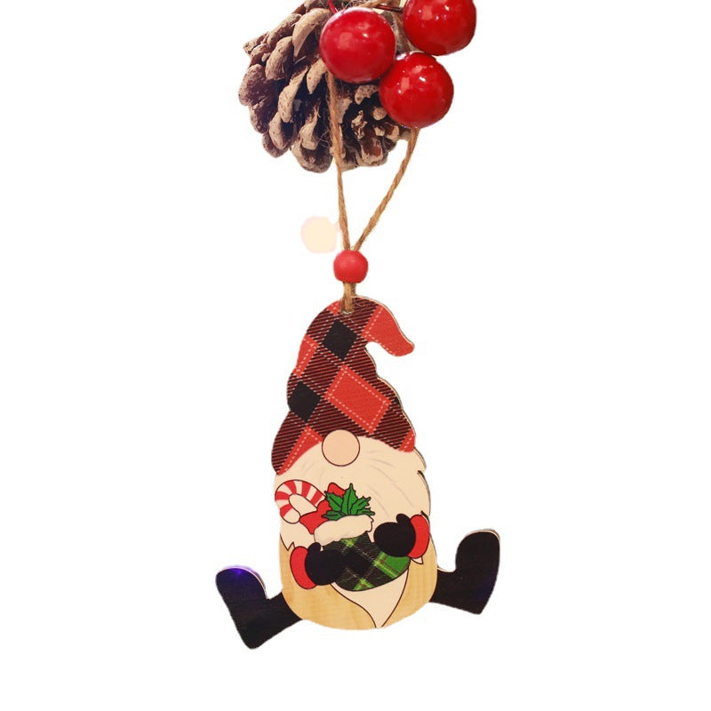 Dekorative Weihnachtsgnom Anhänger Brehn