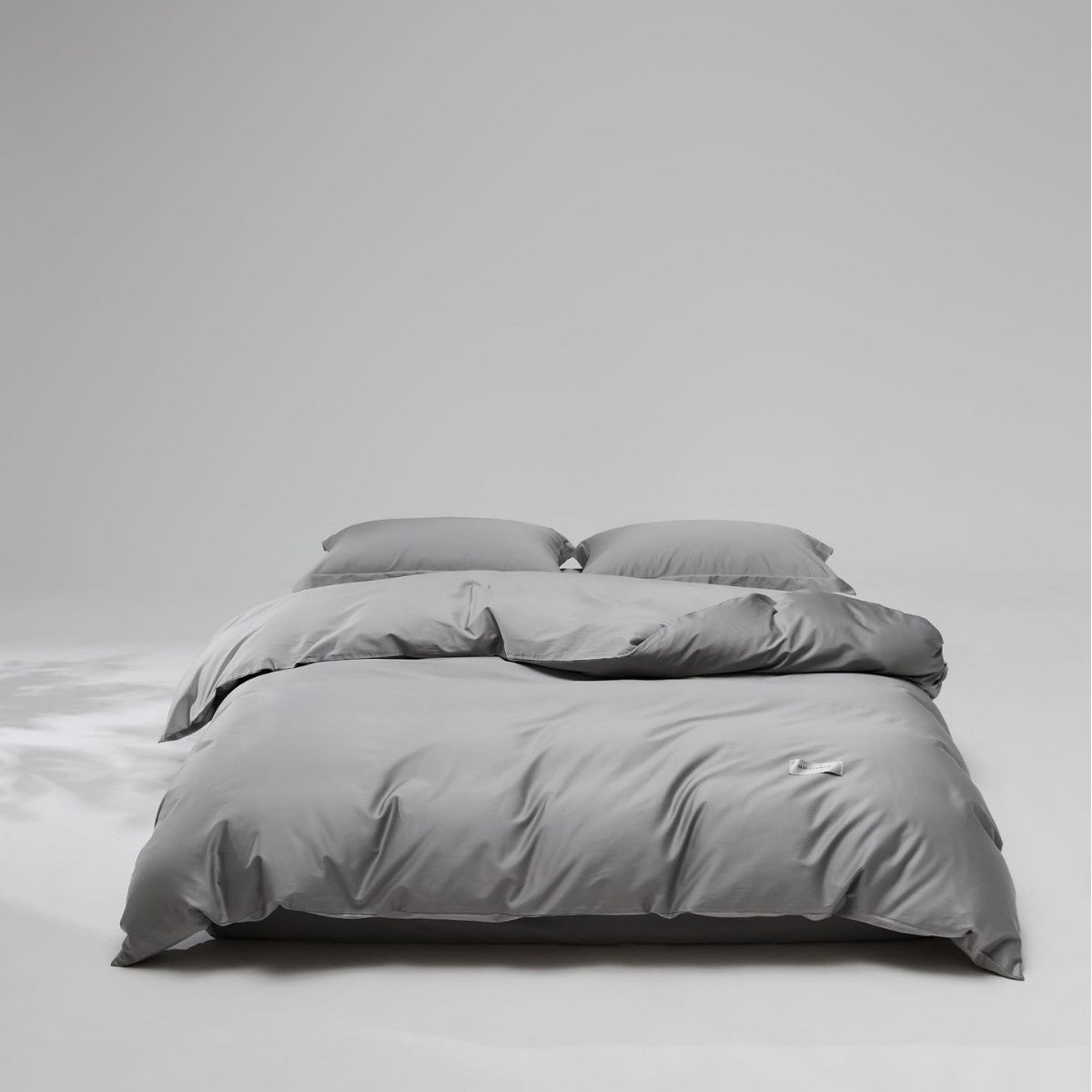 Mako-Baumwoll-Satin Bettwäsche-Set mit verdecktem Reißverschluss und Kissenbezügen Brehn
