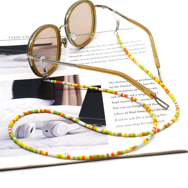 Bunte Perlen Brillenkettenhalter Brehn