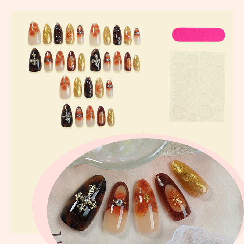 Künstlerisches dekoratives Druck-Nagelset Brehn