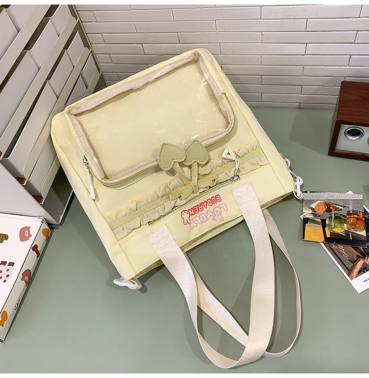 Transparenter Fronttasche Freizeit Rucksack Brehn