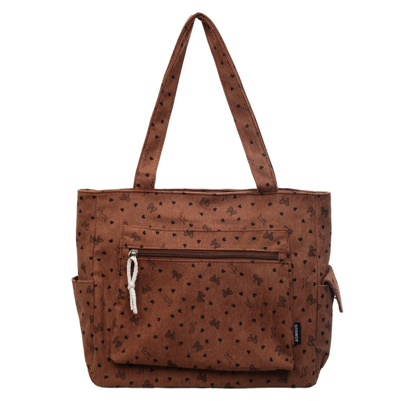 Stylische Doppeltaschen-Tragetasche