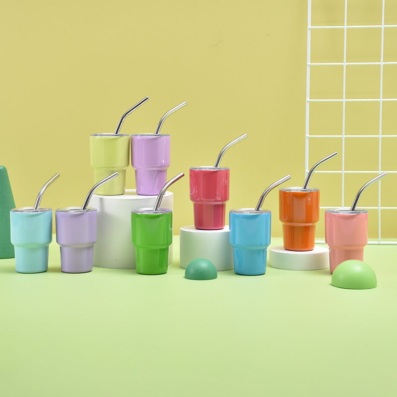 Unisex Isolierter Trinkbecher mit Edelstahlstrohhalm Brehn