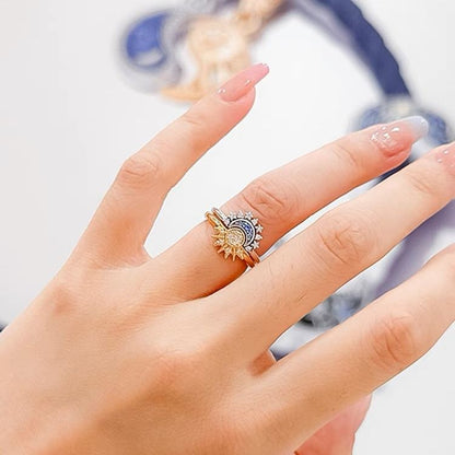 Verstellbarer Ananas Charm Ring Brehn