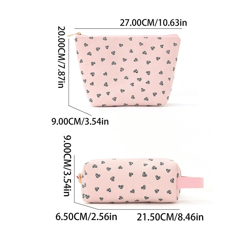 Kosmetik-Set mit Liebevollem Herzmotiv Brehn