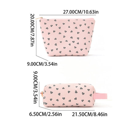 Kosmetik-Set mit Liebevollem Herzmotiv Brehn