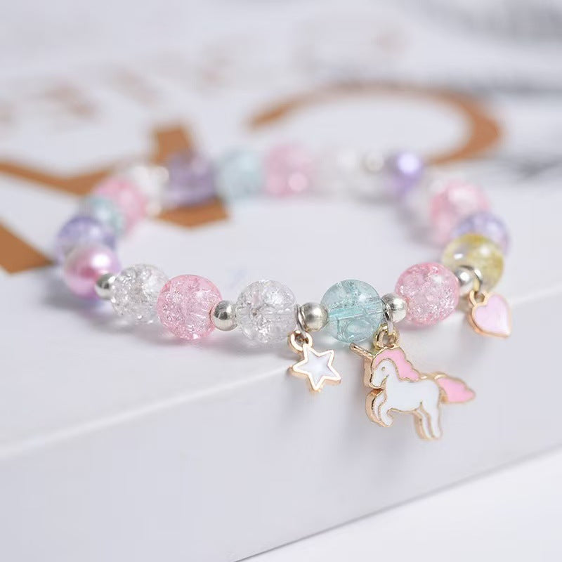 Niedliche Perlen Charm Armband Brehn