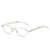 Statement Cat-Eye Optische Brille mit Kristallakzenten Brehn