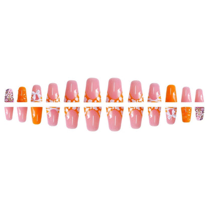 Kreative Press-On Nagelkunst Brehn