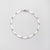 Ausgefallenes geometrisches Kettenarmband Brehn