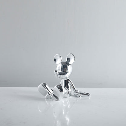 Künstlerische Chromfigurine