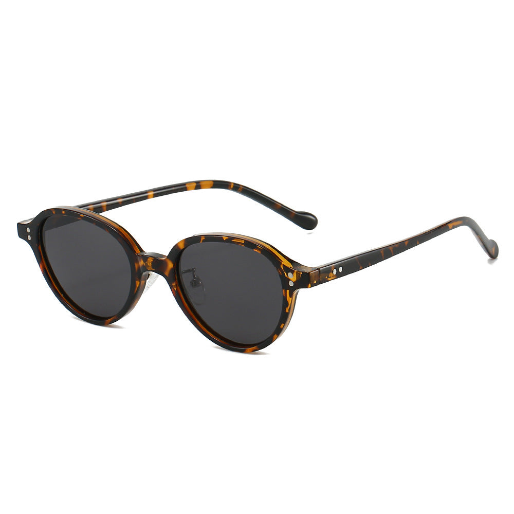 Damen Vintage-Inspirierte Sonnenbrille mit stilvollem ovalen Rahmen Brehn