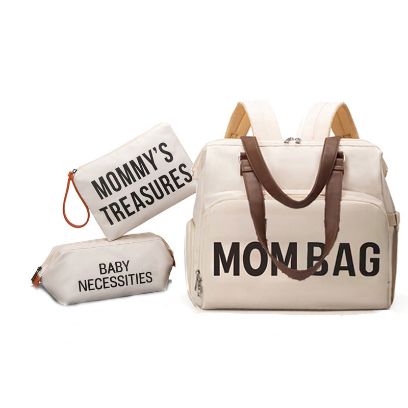 Multifunktionales Wickelrucksack-Set Brehn