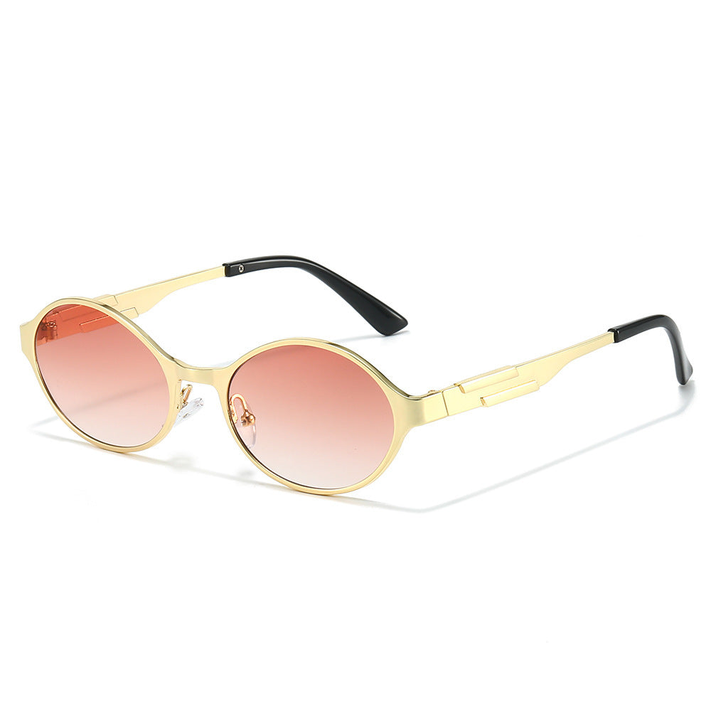 Einzigartige ovale Rahmen-Sonnenbrille Brehn