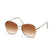 Damen elegante Oversized-Sonnenbrille mit schützendem Rahmen Brehn