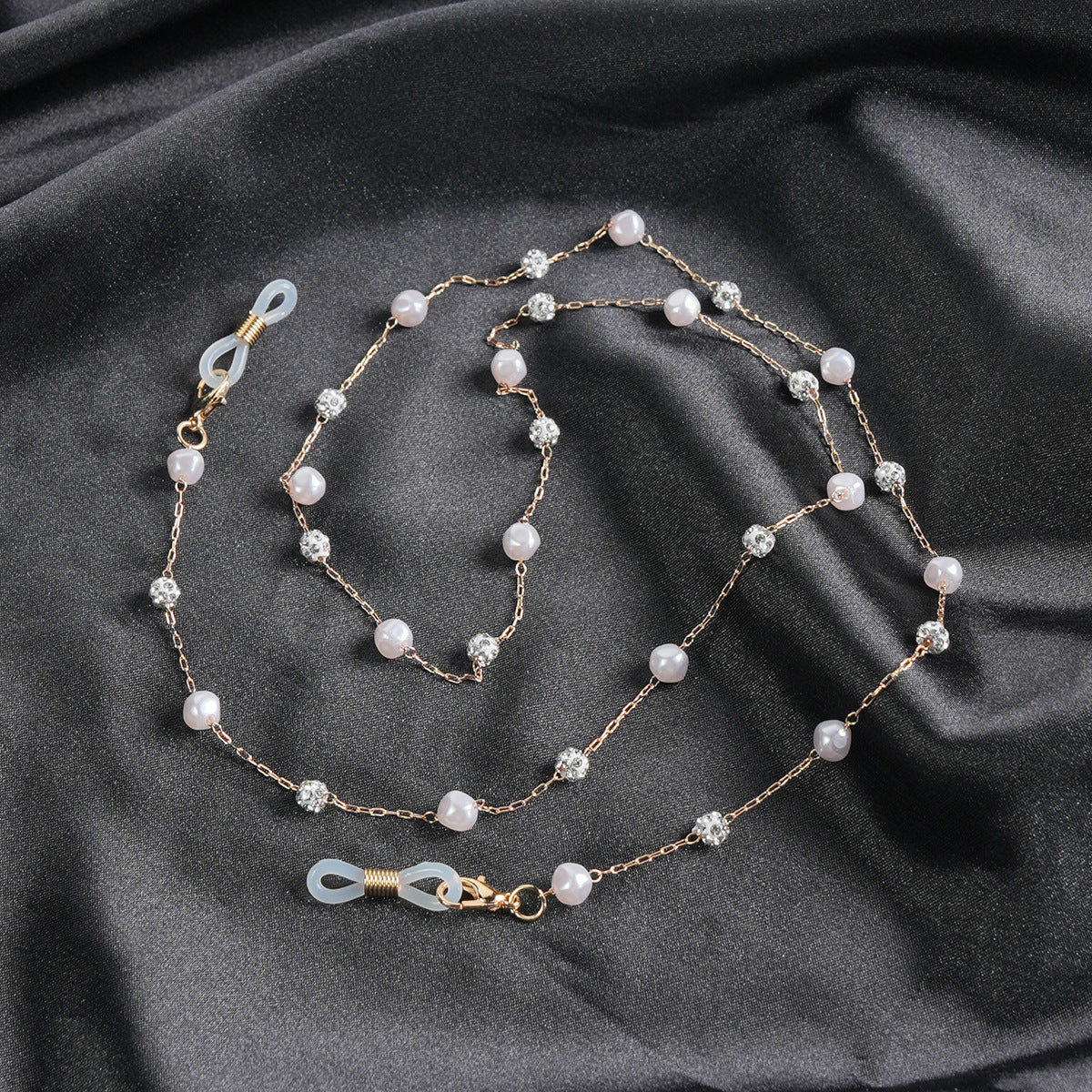 Elegante Perlenbrille Kette Brehn
