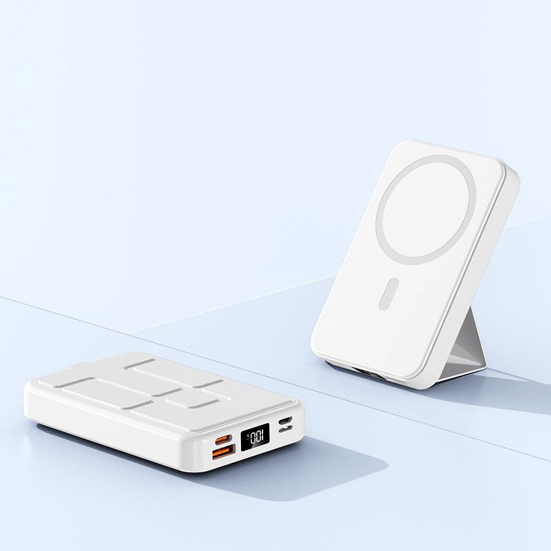 Tragbare Powerbank mit Integriertem Standfuß und Lcd-Anzeige Brehn