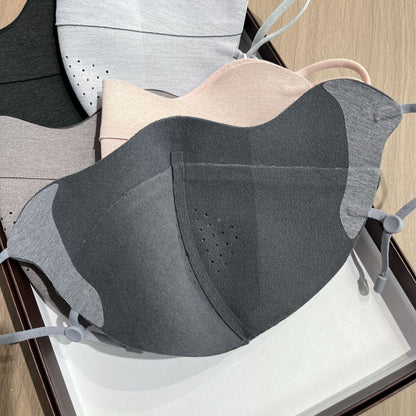 Konturiertes atmungsaktives wiederverwendbares Gesichtsmask mit verstellbarem Ohrenschalter Brehn